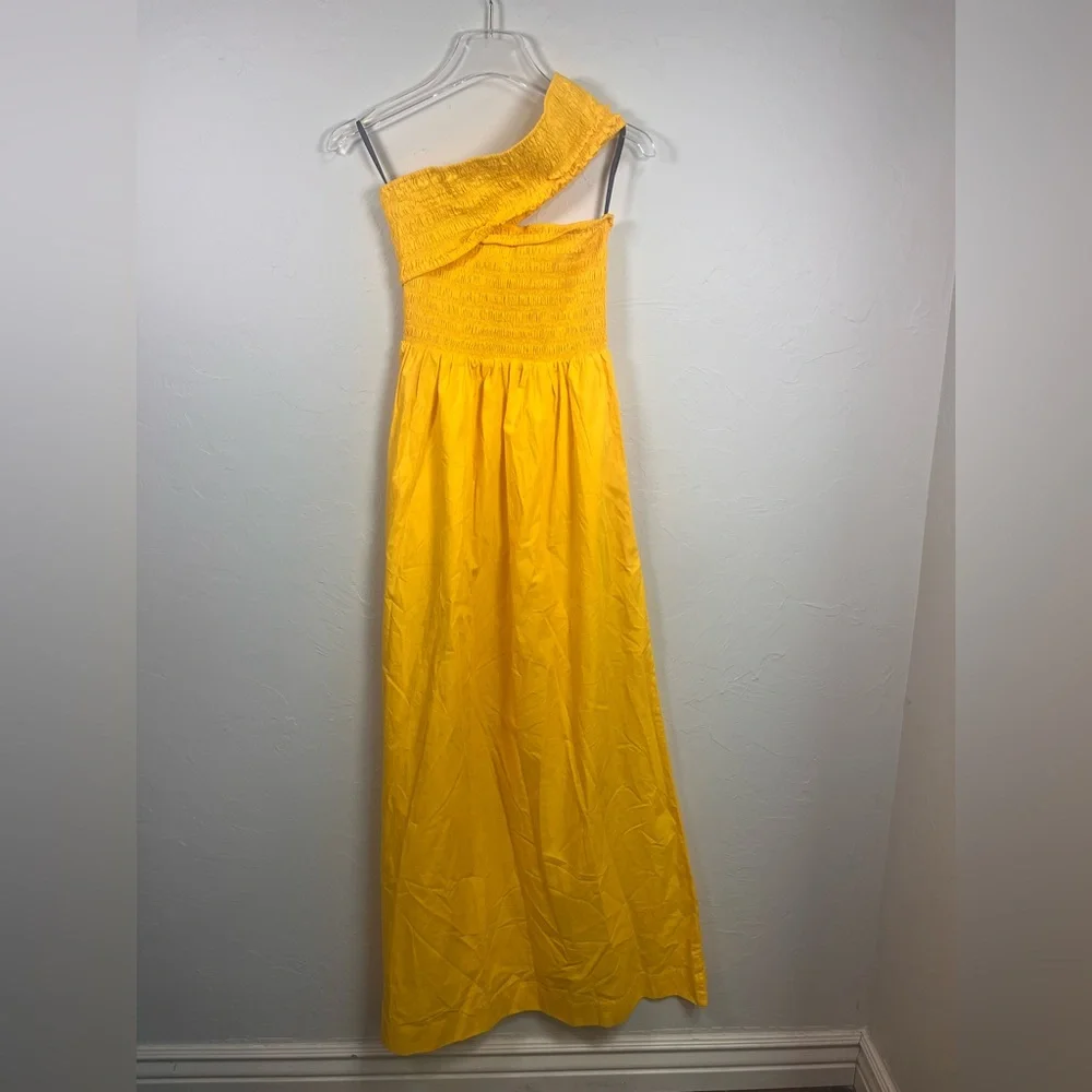 SWF
One Shoulder Shirred‎ Maxi Dress size large NWT - Picture 4 of 6
